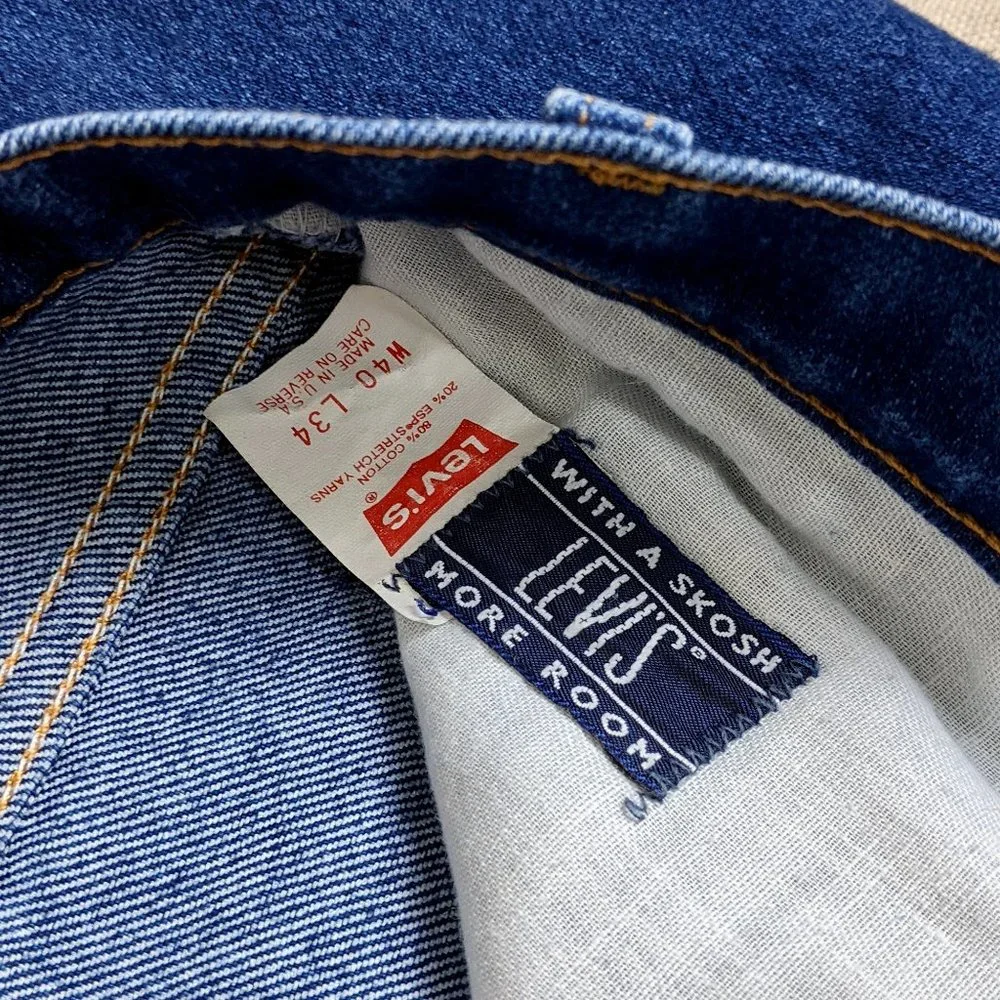 Levi's with a Skosh More Room W40 L34